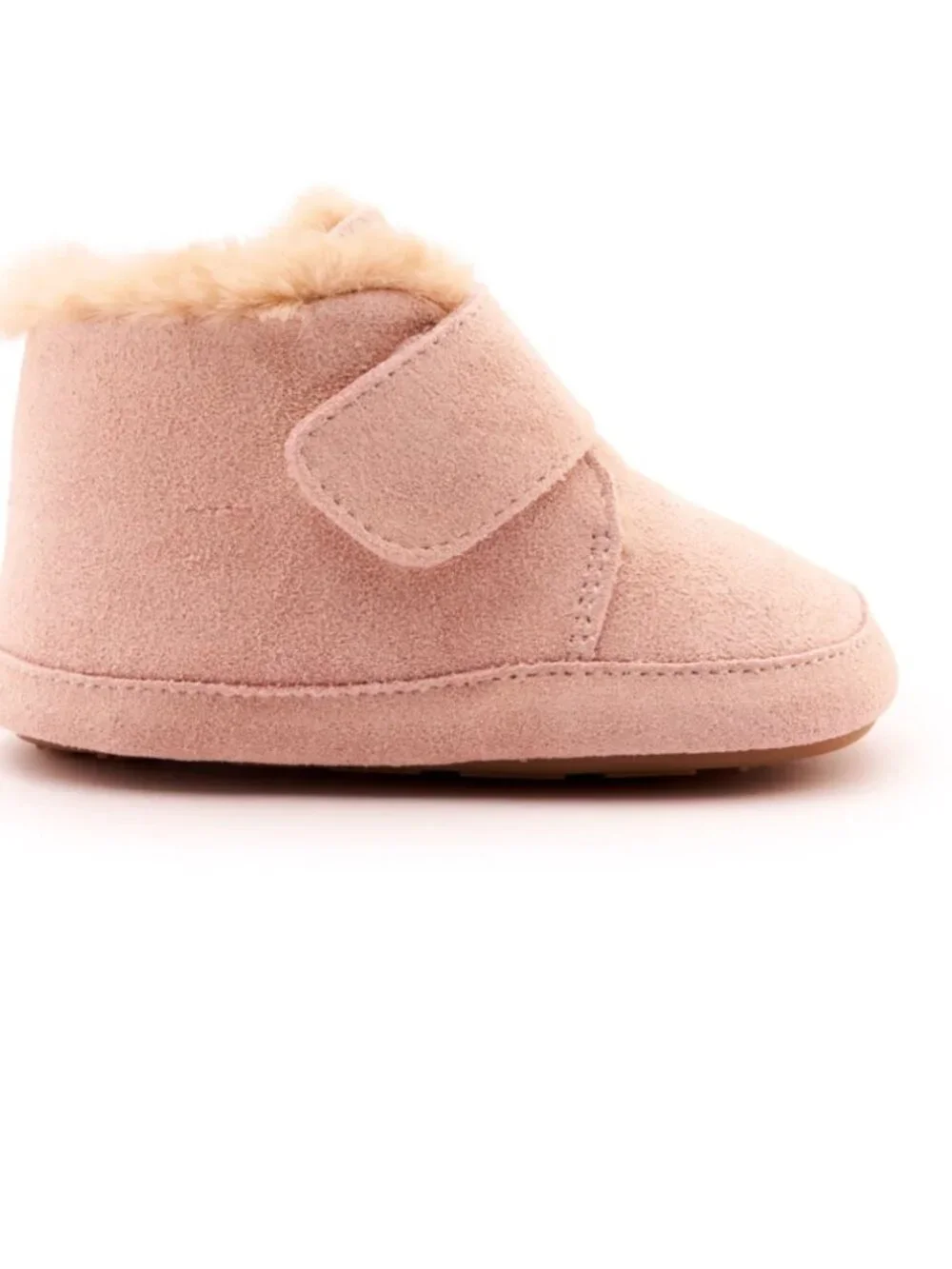 Girl - 5 & 6 - NIB Old Soles Shloofy Powder Pink Suede Booties